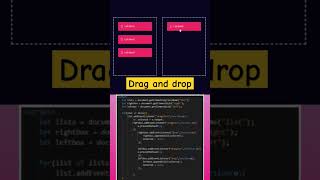 Drag and drop using HTML CSS and JavaScript #ibrahimcodes#mycodes