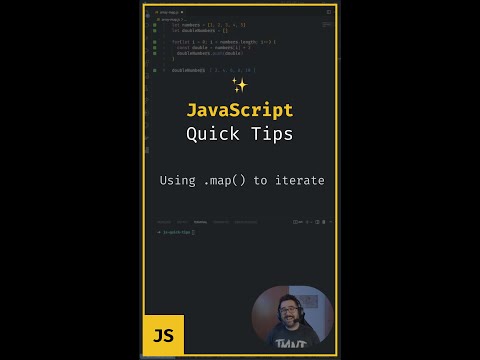 Using .map() to iterate over an array in JavaScript | JavaScript | EN 🇺🇸