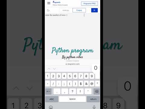 Python program:-printing stars “*”  in pyramid shape#pythonforbeginners # pythonprogram