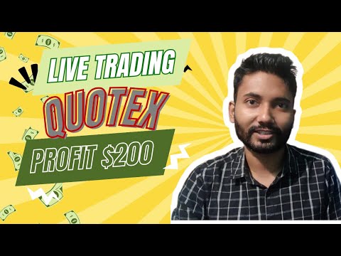 |QUOTEX LIVE TRADING| Profit $200