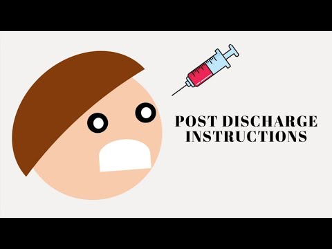 Post Discharge Instructions
