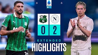 SASSUOLO-NAPOLI 0-2 | EXTENDED HIGHLIGHTS | SERIE A 2025/26