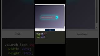 🔥 Create a Glassmorphism Search Bar with Pure HTML, CSS & JavaScript