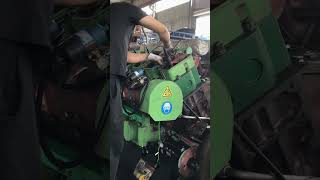On-site repair of generator sets#generator #machine #factory
