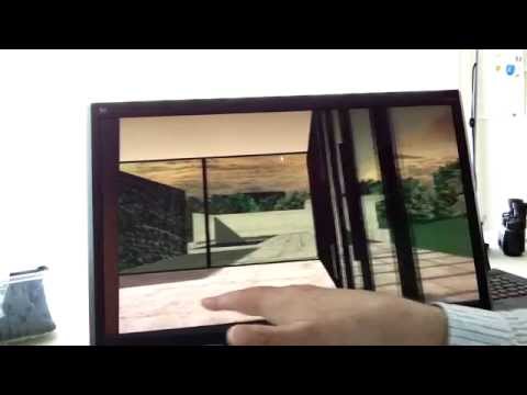 Abantech Efficio Scene navigation via NUI