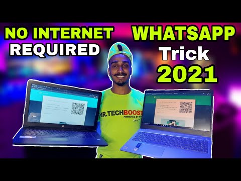How to use Whatsapp in 4 Devices at a Time |No internet connection required | (Updated Trick)
