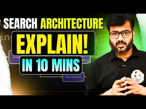 Search Architecture Explained In Depth, How Modern Search Engines Work | Arvind Sir #viral #trending