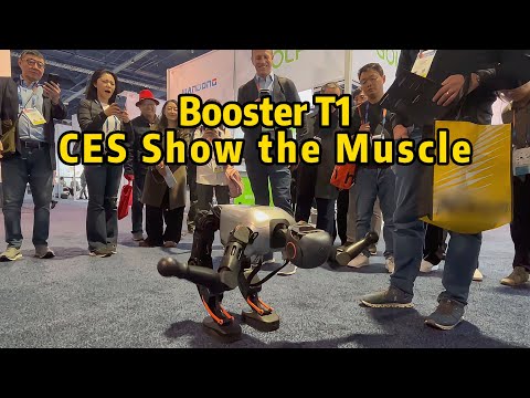 Booster T1 at CES is Unstoppable