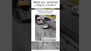 🪲 When a Bug Becomes a Feature - Developer Funnies! 💻😂||#shorts #shortvideo #viralvideo #video #fyp
