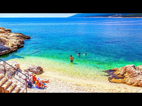 Kroatien Istrien 🇭🇷 Adria, Beach, Labin, Live 🔴