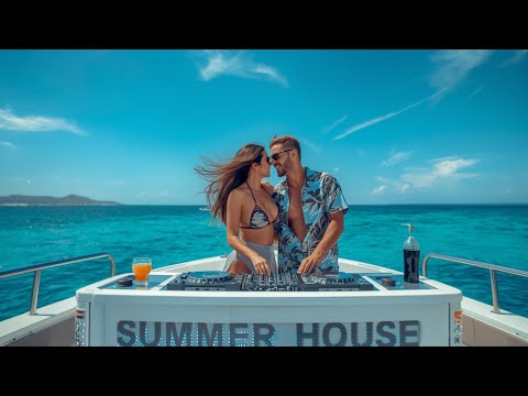 SUMMER RELAXING  TROPICAL DEEP HOUSE MIX 2026,CHILL OCEAN SUMMER BEACH VIBES IN 4K UHD BY Visuvi