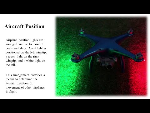 Determine Aircraft Position Part 107 Drone Pilot Training: Night Operations