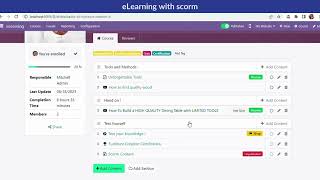 Odoo: Quick overview of eLearning with scorm app