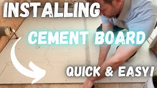 Prepare Floors For Tiling | Installing Cement Boards to a Timber Floor