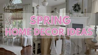 SPRING HOME DECOR IDEAS | A Cozy Spring Home Tour
