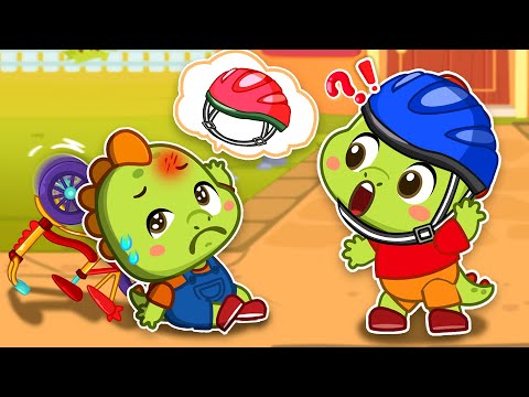 Play Safe at the Playground | Boo Boo Song | DinoLala Nursery Rhymes