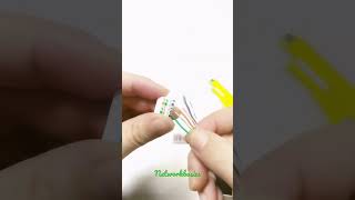 RJ45 Crimping @Networkbasics #rj45 #crimping