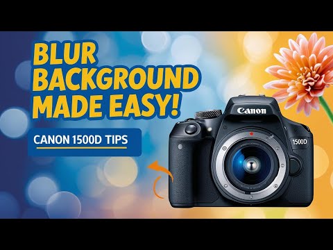 canon 1500d photography| Blur Background |Best Dial Mode for Beginners