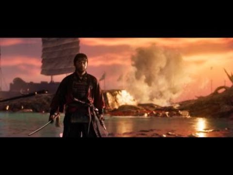 Ghost of Tsushima directors cut battlin the eadle