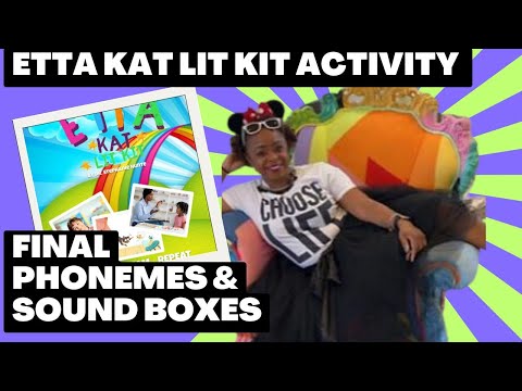 Etta Kat Lit Kit   Final Phoneme & Sound Box