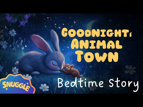 Goodnight, Animal Town 🐰🌝🐿️  The SLEEPIEST Children's Stories 💤 Non-Stimulating Bedtime Story