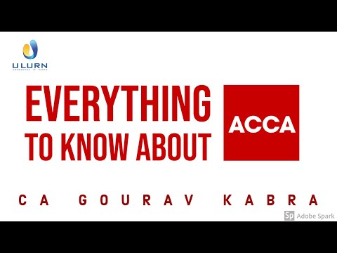 ACCA Course Structure Explained In-Depth | ACCA | CA Gourav Kabra | ULURN