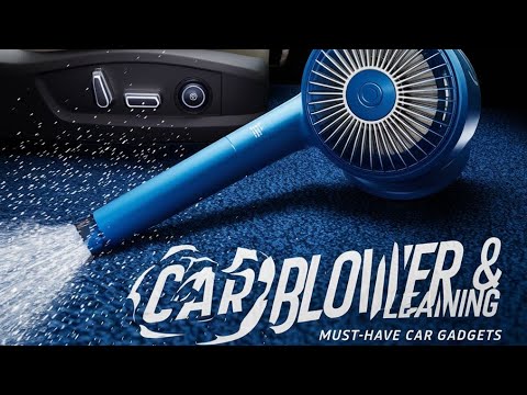 Car Blower and Satisfying Carpet Cleaning | Must-Have Car Gadgets
