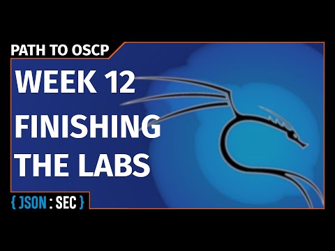 Path to OSCP Week 12 - Finishing up, Looking back