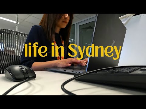 My ordinary life in Sydney | 9-5 workday, daily commute, what I eat | A day in my life | Vlog 001