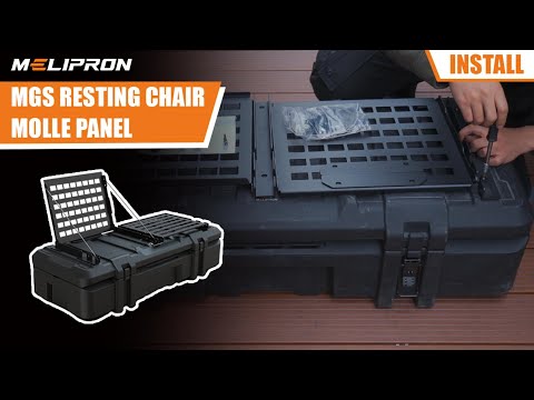 How To Install MGS Resting Chair Molle Panel