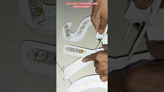 ELECTRIC LED LIGHT REPAIRING AND CONNECT WITH LOAD #power #electronic #electricalprojects #voltage