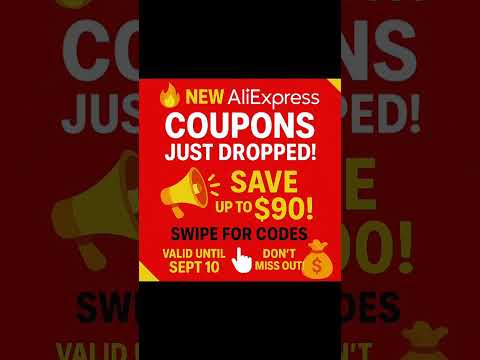 AliExpress coupons enjoy! #aliexpressdeals #aliexpresssmartgadgets #aliexpress