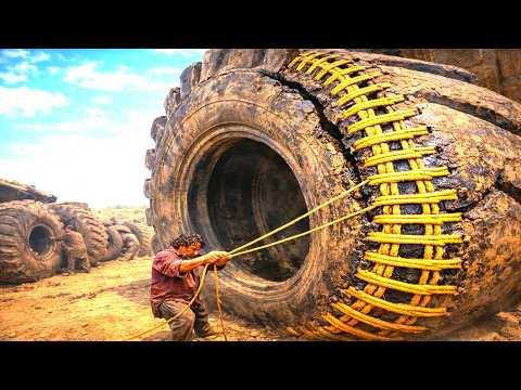Mechanic Secret - Pakistani Workshop Secrets for Repairing Damaged Tires