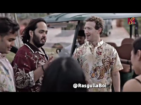Anant AMBANI Funny 🤣 Talk With Mark Zuckerberg (हिन्दी DUBBING) | RASGULLA Boi