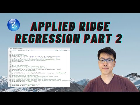 Applied Ridge Regression in R part 2