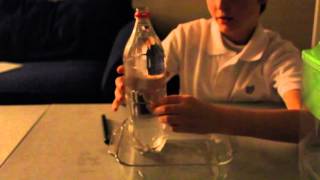 Laser Light Experiment - refraction and reflection