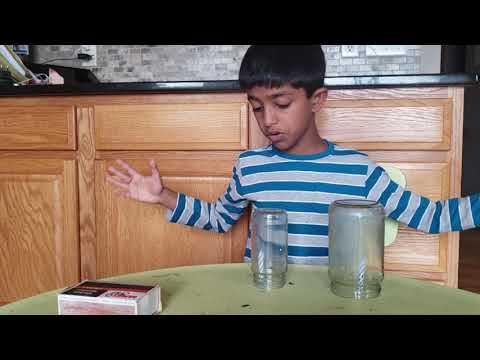 Why does a burning candle go out by science wizz