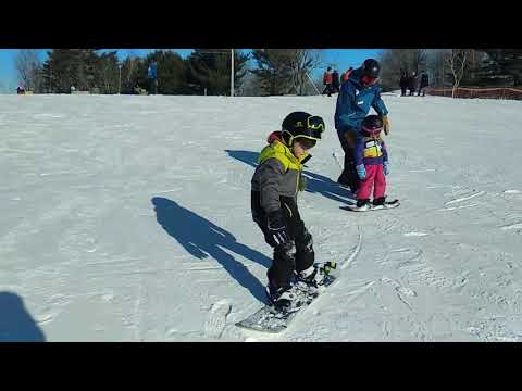 MacDougall Boys Snowboarding at Martock Jan 25th 2020 (Part 2)