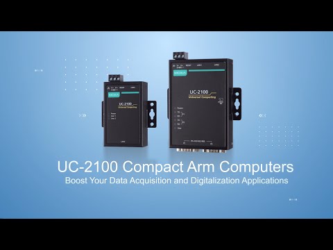 Palm Sized IoT Gateway - Moxa UC-2100 Series Computing Platform