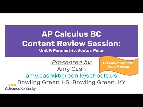 AP Calculus BC Content Review Session #3