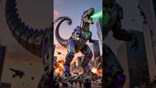 Transformers Trypticon-0001, Transform!#Transformers #Mecha #Sci-Fi #aigc