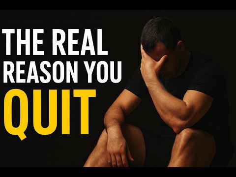 The Real Reason You Keep Quitting | Discipline Daily #shorts