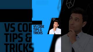 Vs code tips and tricks #shorts #vscode #trendingshorts #feedshorts #viral #viralvideo #shortsvideo