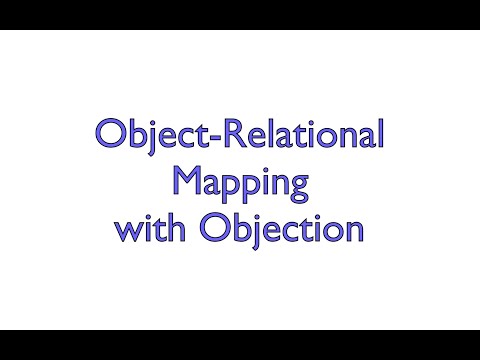 Object-Relational Mapping