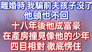 【完結】離婚時 我騙前夫孩子沒了 他頭也不回 十八年后他成富豪 在產房撞見像他的少年 四目相對 徹底愣住#碧荷講故事  #大女主 #感情 #爽文 #完结文 #情感故事 #婚姻