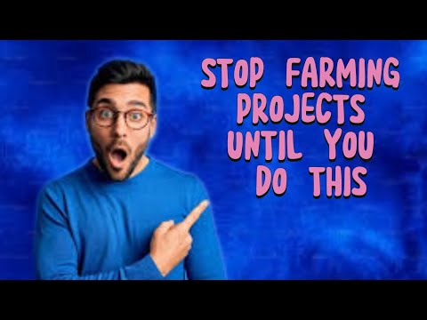 Best Way To Farm Web3 Project To Be Profitable.   #web3crypto #profitable