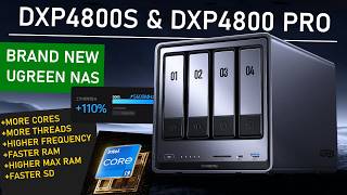 NEW UGREEN DXP4800 PRO and DXP4800S NAS REVEALED