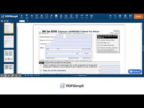 Adding Text To PDFs @ PDFSimpli.com  - Also Learn How to Change the Font Size & Color