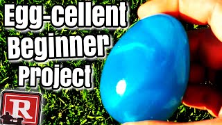 Woodturning Resin Beginner Projects - Easter Eggs