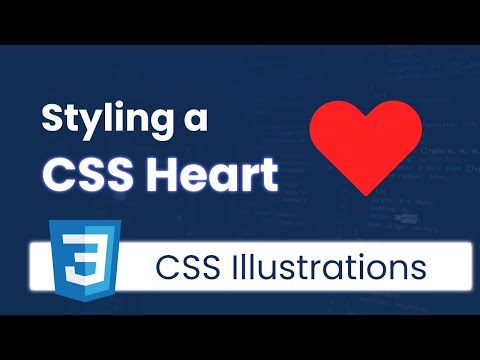 How to create a CSS Heart - CSS Illustrations